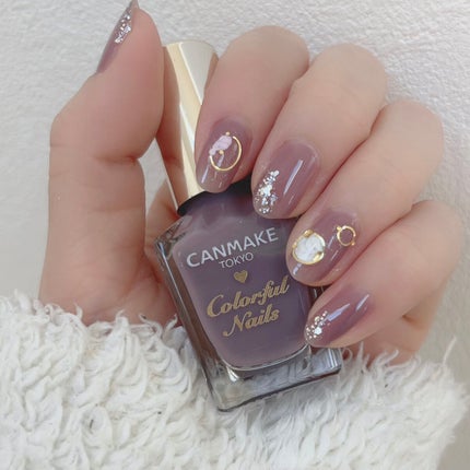 カラフルネイルズ/キャンメイク/マニキュアを使ったクチコミ(3枚目)