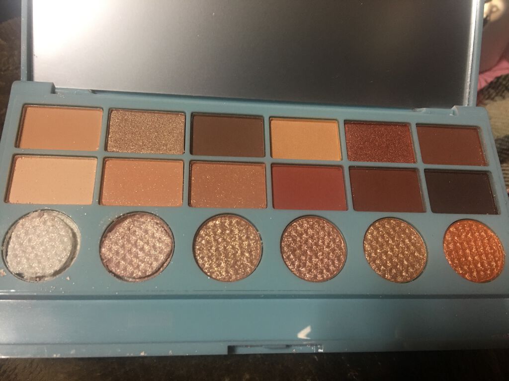 18色 アイシャドウパレット/meyme/アイシャドウパレットを使ったクチコミ（2枚目）