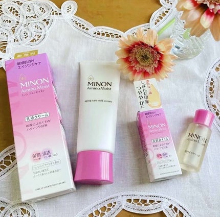 ミノン アミノモイスト エイジングケア オイル/ミノン/フェイスオイルを使ったクチコミ(1枚目)