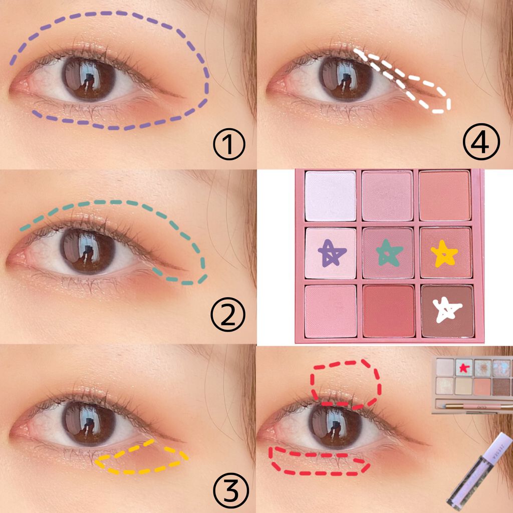 3CE マルチアイカラーパレット/3CE/アイシャドウパレットを使ったクチコミ（3枚目）