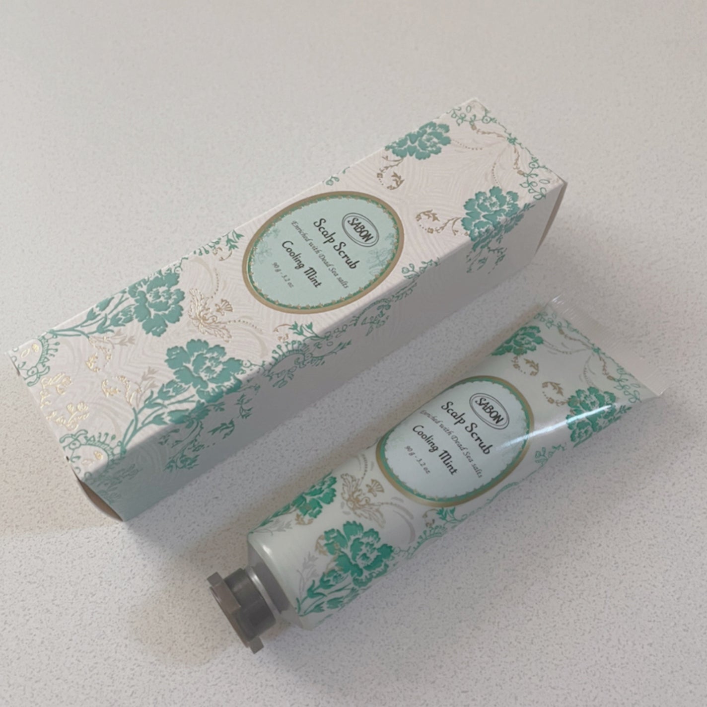 ヘッドスクラブ リフレッシング(ミント)/SABON/ヘッドスクラブを使ったクチコミ(3枚目)