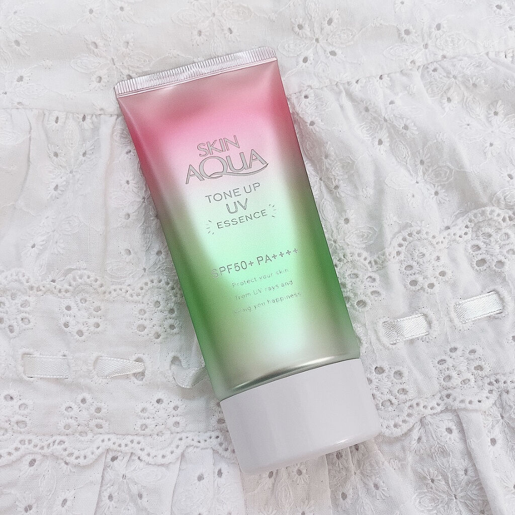 スキンアクア トーンアップUVエッセンス/スキンアクア/日焼け止めクリームを使ったクチコミ（2枚目）