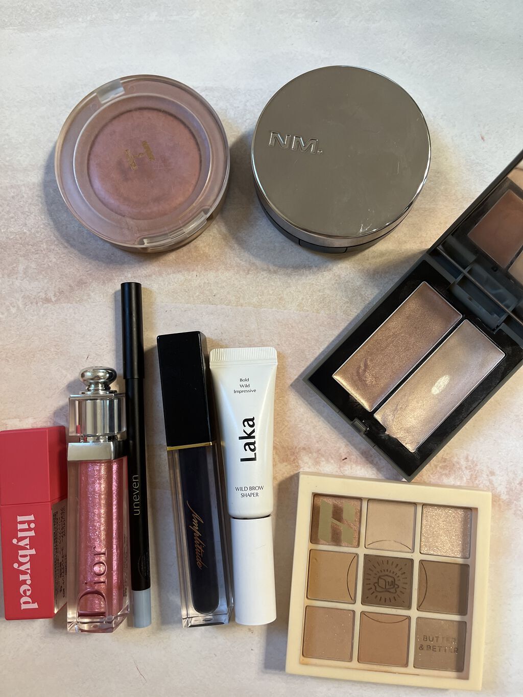 THREE シマリング グロー デュオ/THREE/クリームハイライトを使ったクチコミ（1枚目）