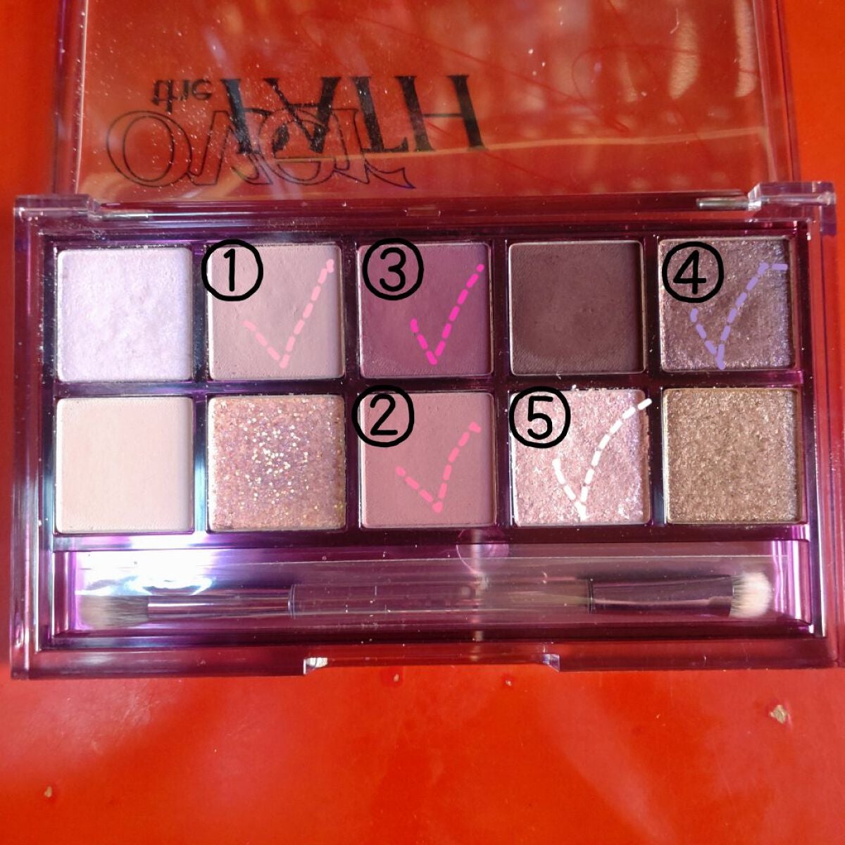 プロ アイ パレット/CLIO/アイシャドウパレットを使ったクチコミ(2枚目)