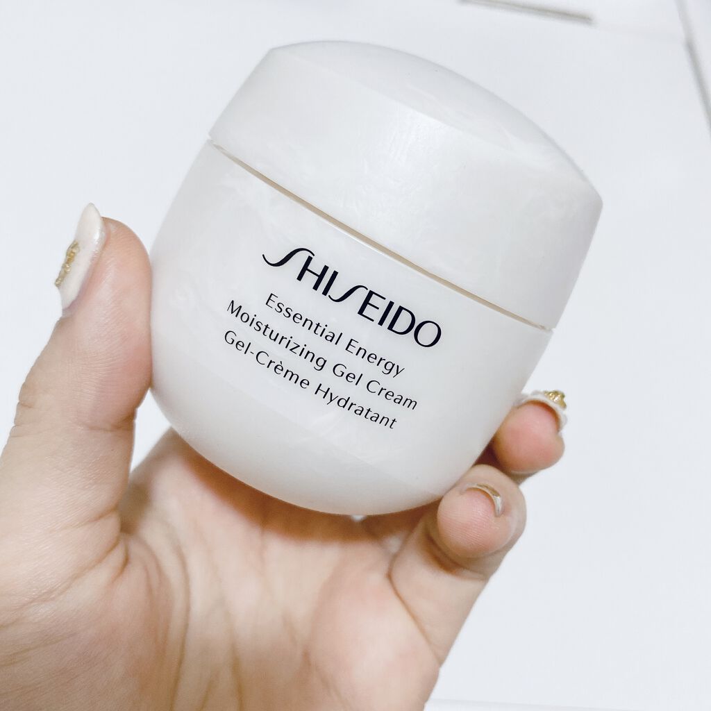 エッセンシャルイネルジャ モイスチャライジング ジェルクリーム/SHISEIDO/フェイスクリームを使ったクチコミ（2枚目）