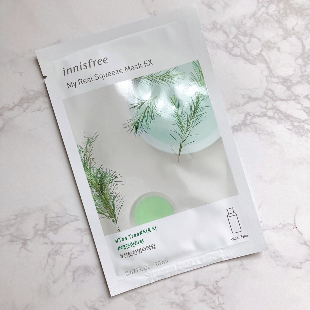 マイリアル スクイーズ マスクシート/innisfree/シートマスク・パックを使ったクチコミ(1枚目)