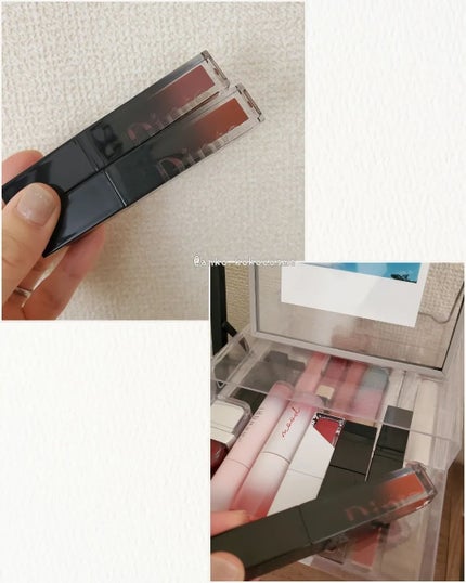 ディープキスド プランピング リップエナメル/Dinto/リップグロスを使ったクチコミ(4枚目)