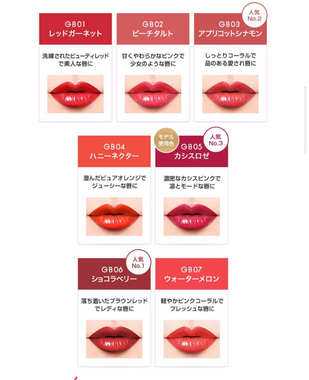 グレイズバームリップ/excel/口紅を使ったクチコミ(4枚目)