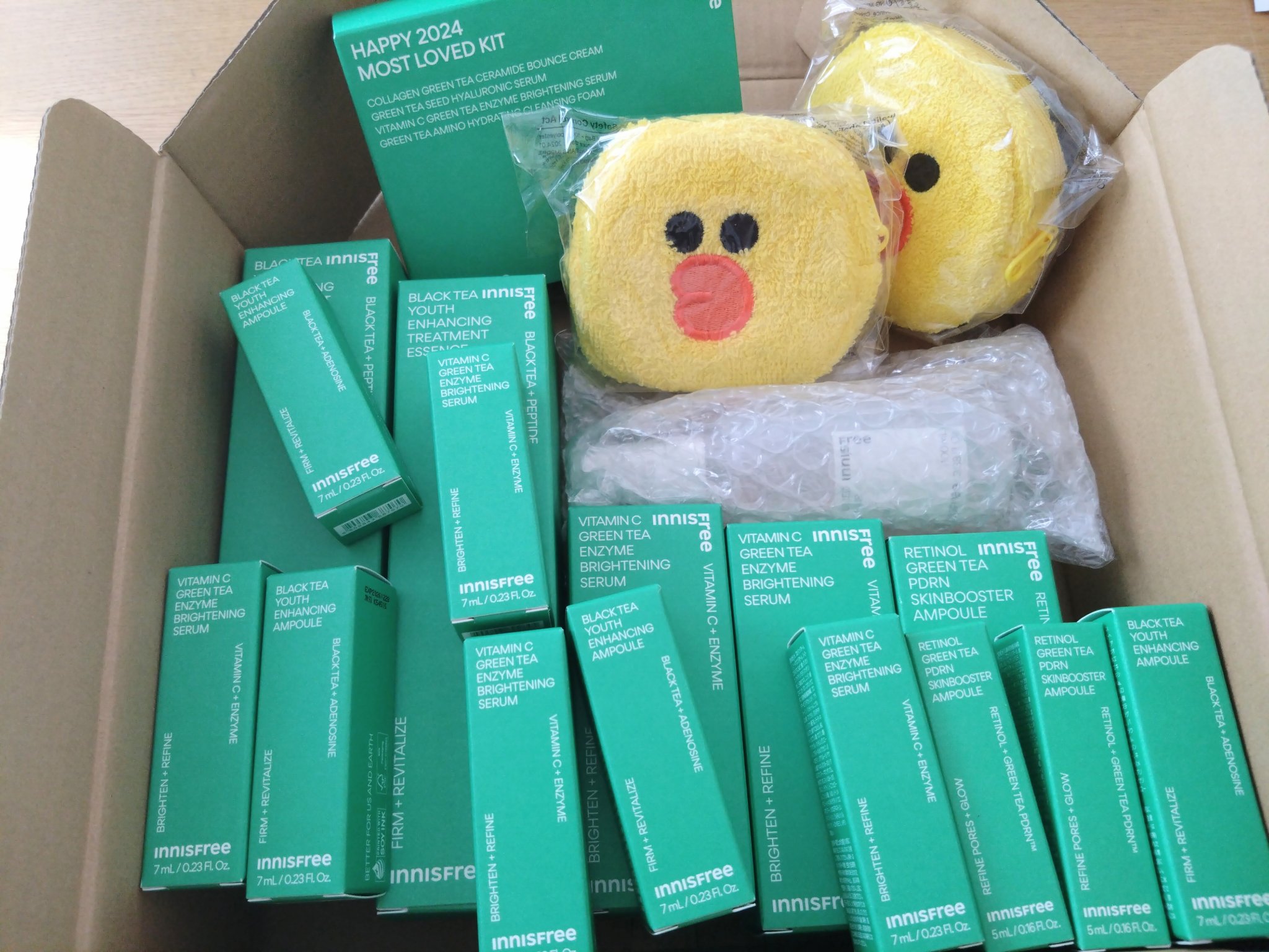 ビタC　グリーンティーエンザイム　ブライト　セラム/innisfree/美容液を使ったクチコミ（3枚目）