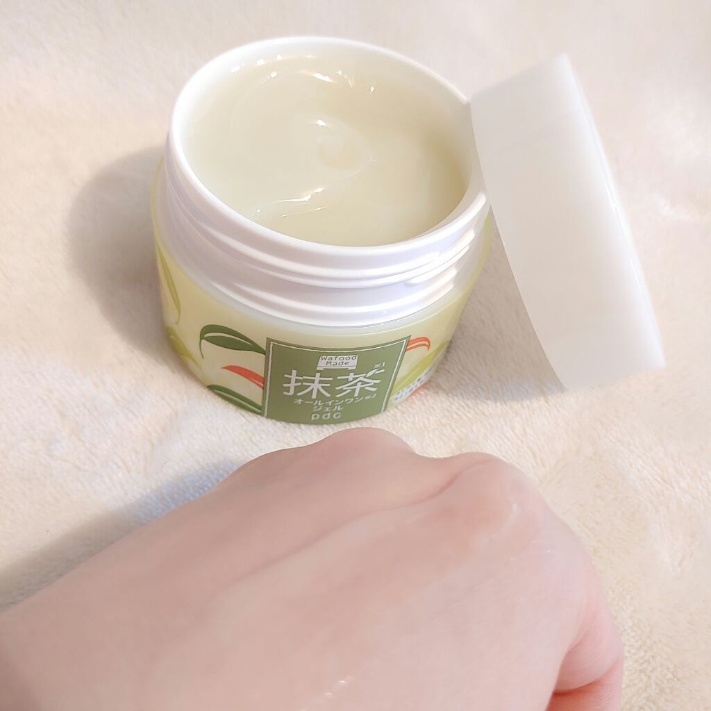 ワフードメイド 宇治抹茶オールインワンジェル/pdc/オールインワン化粧品を使ったクチコミ（3枚目）