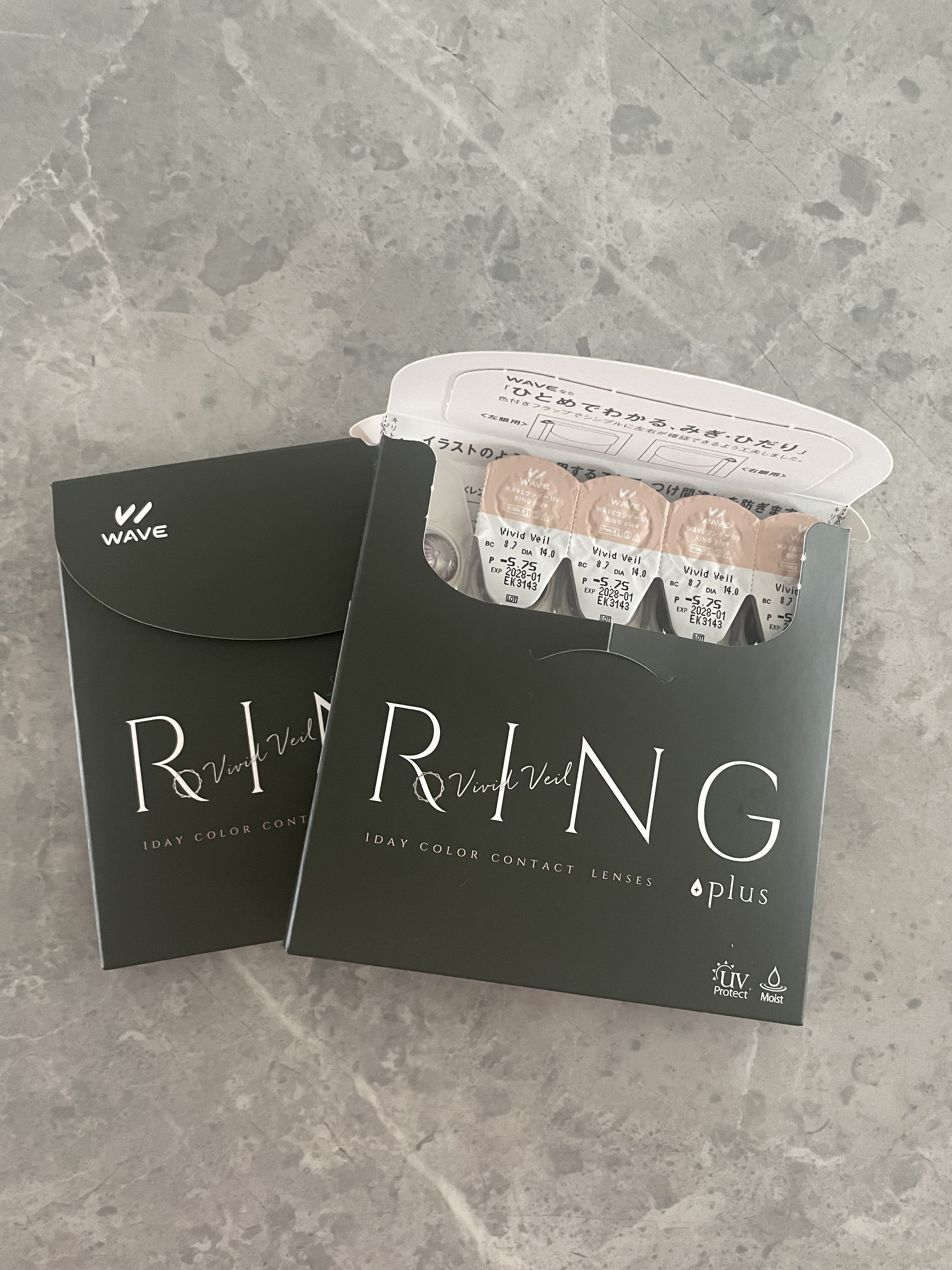 WAVEワンデー UV RING plus/WAVE/ワンデー（１DAY）カラコンを使ったクチコミ（2枚目）