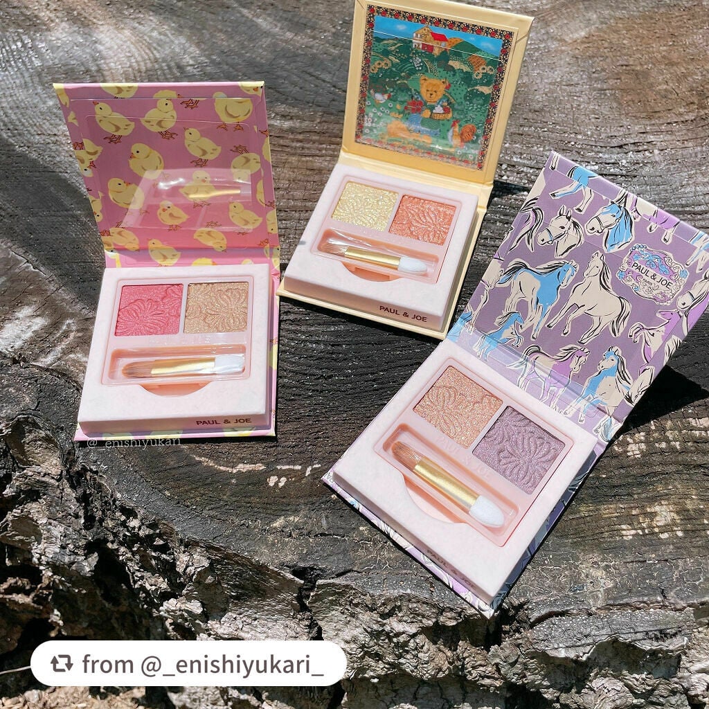 アイカラー CS/PAUL & JOE BEAUTE/アイシャドウパレットを使ったクチコミ(8枚目)