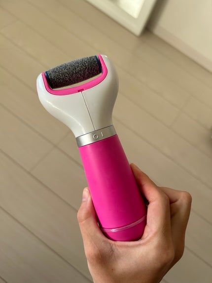 ベルベットスムーズ 電動角質リムーバー ダイヤモンド エキストラ(粗め)/ドクター・ショール/レッグ・フットケアを使ったクチコミ(2枚目)