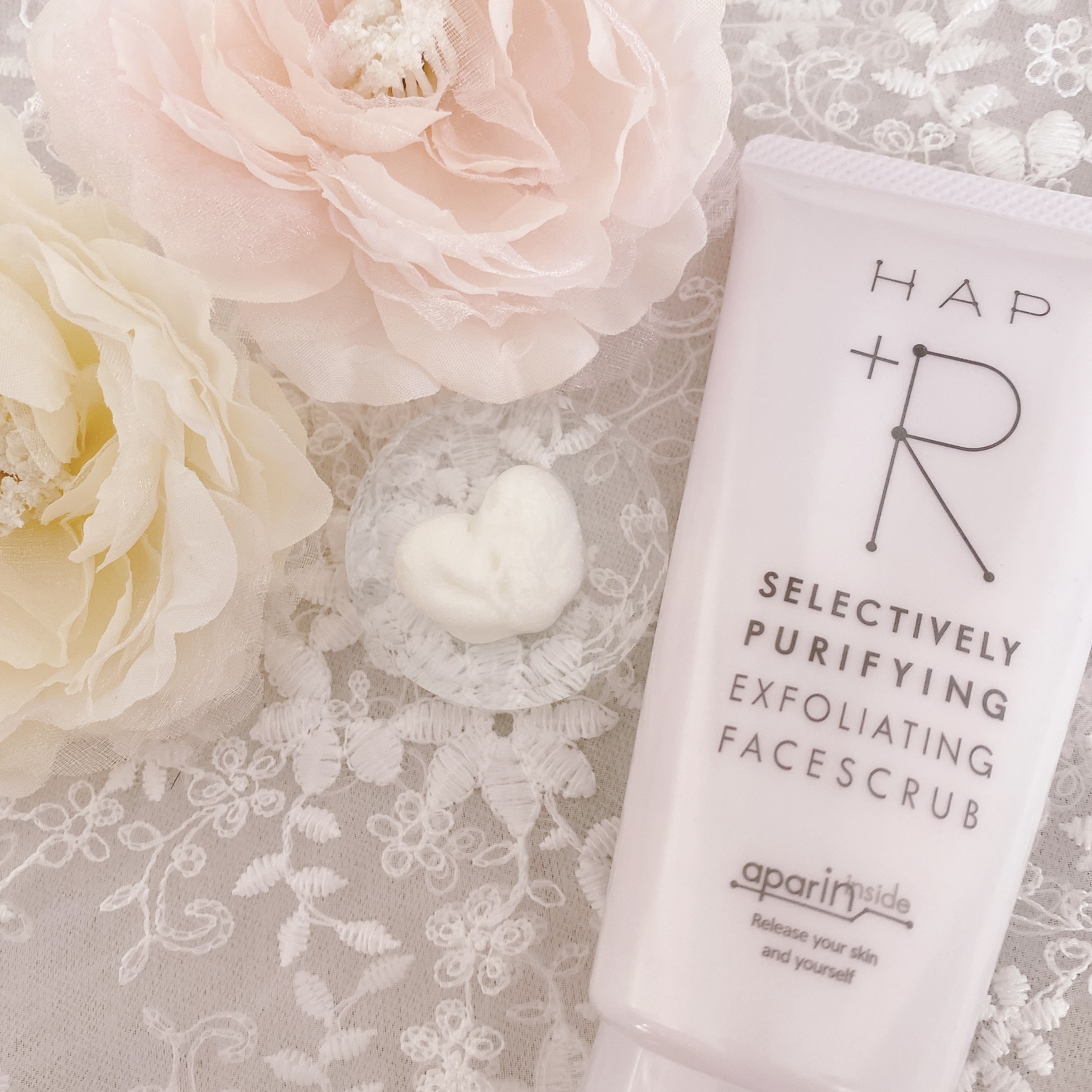 フェイススクラブ /HAP＋R/スクラブ・ゴマージュを使ったクチコミ（2枚目）