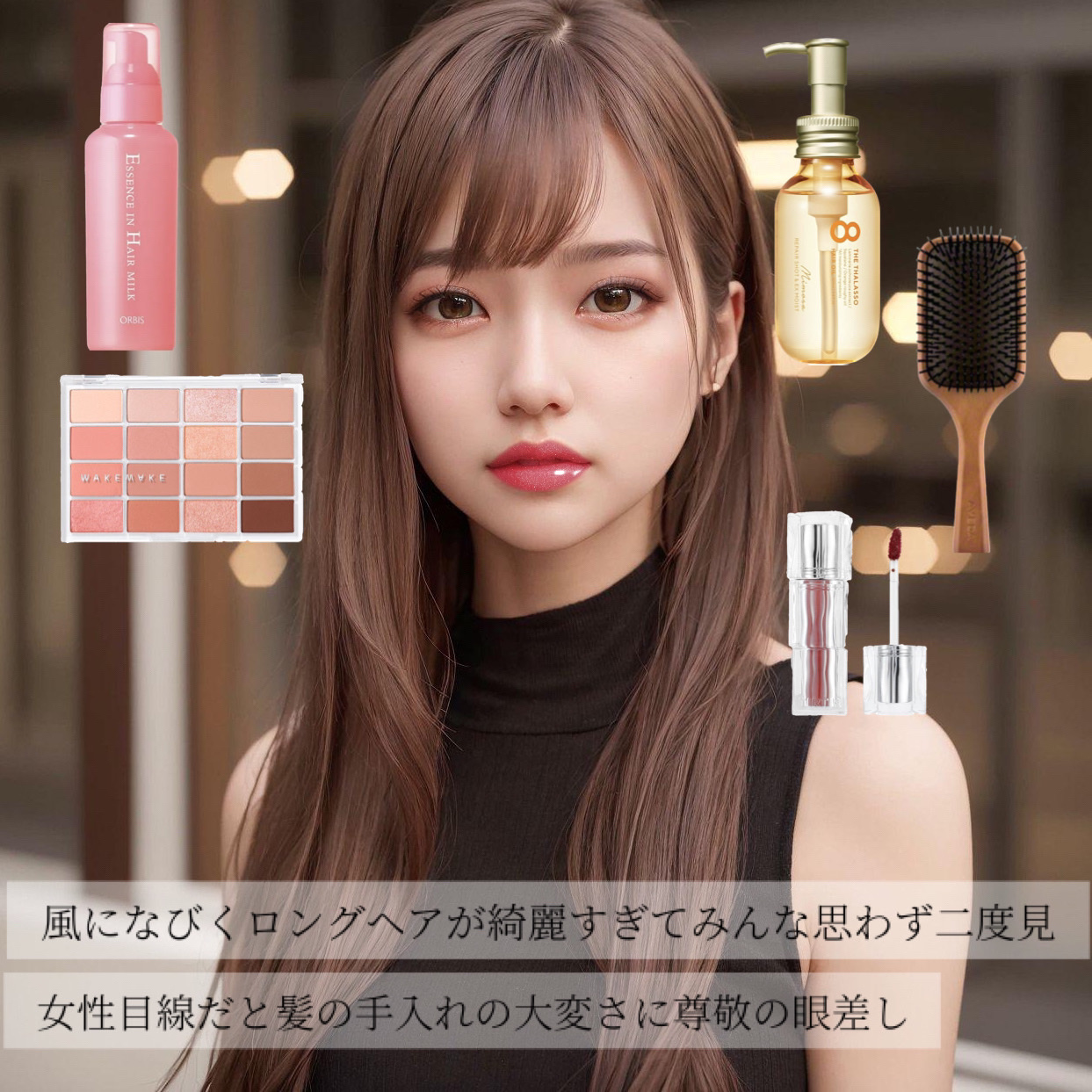 リペアショット＆EXモイスト 美容液オイル （キンモクセイの香り）/エイトザタラソ/ヘアオイルを使ったクチコミ（2枚目）