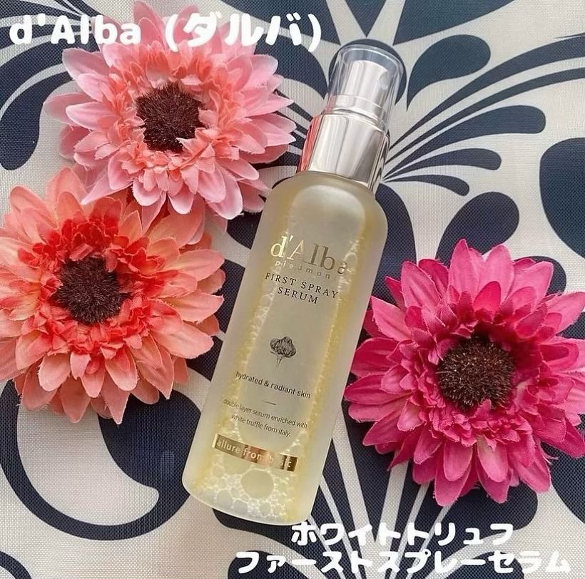 ダルバ ホワイトトリュフファーストスプレーセラム/ダルバ/ミスト状化粧水を使ったクチコミ（1枚目）