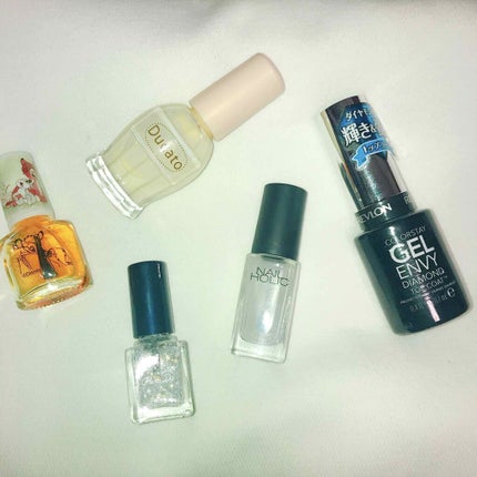 カラーステイ ジェル エンビー ダイヤモンド トップ コート N/REVLON/ネイルトップコートを使ったクチコミ(4枚目)