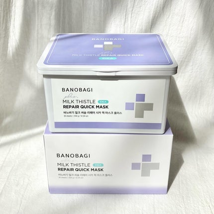 ミルクシスルリペアシカクイックマスクプラス/BANOBAGI/シートマスク・パックを使ったクチコミ(5枚目)