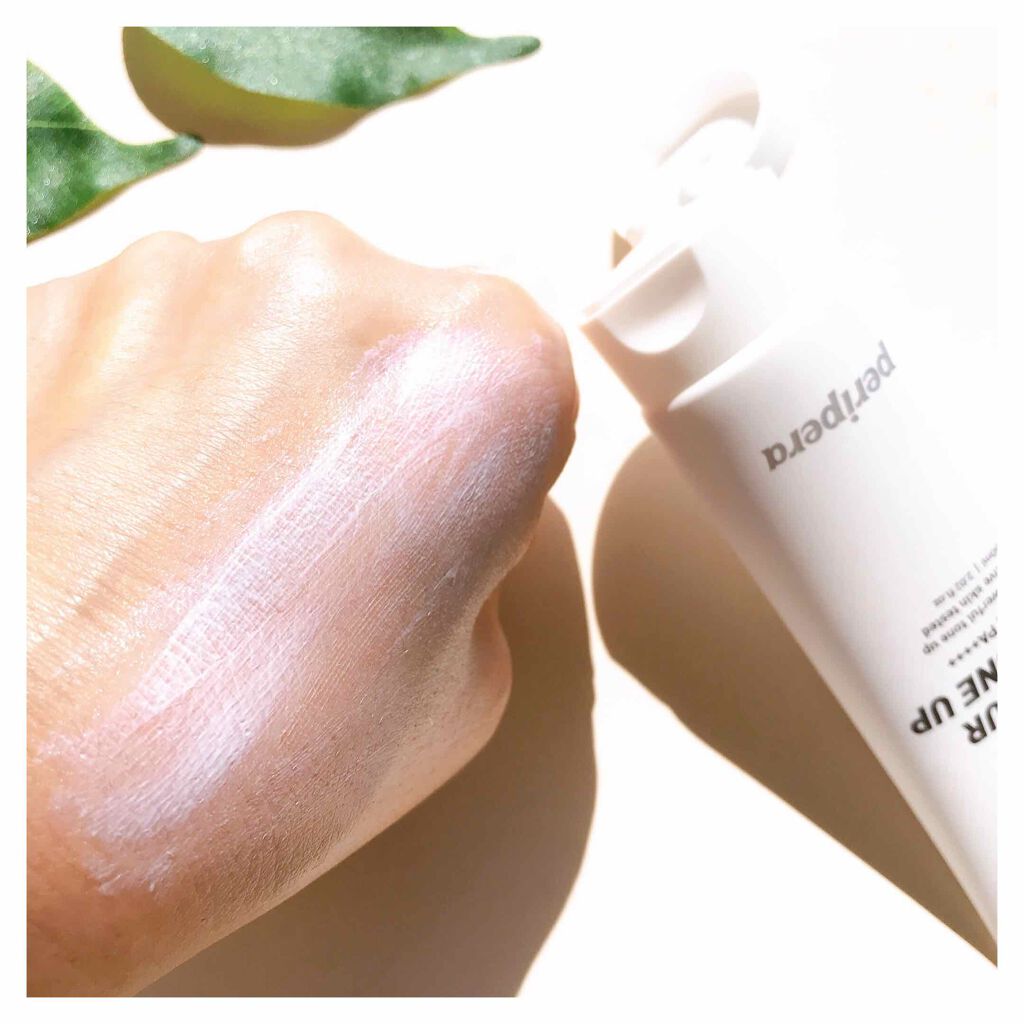 ミルク ブラー トーン アップ クリーム/PERIPERA/化粧下地を使ったクチコミ(3枚目)