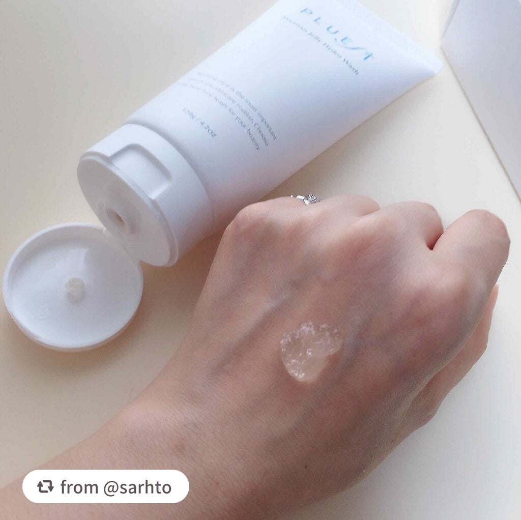 マンナンジェリーハイドロウォッシュ/PLUEST/洗顔料を使ったクチコミ(2枚目)