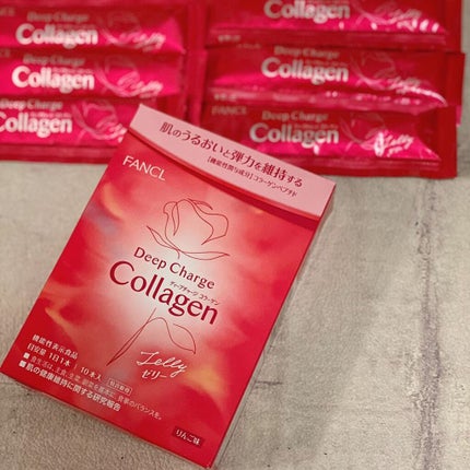ディープチャージ コラーゲン スティックゼリー/ファンケル/美容サプリメントを使ったクチコミ(4枚目)
