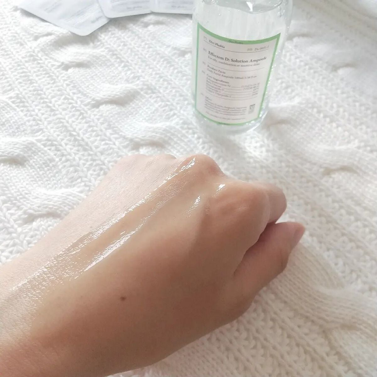 イフェクテムD:ソリューションアンプル/Dirt Phobia/美容液を使ったクチコミ(6枚目)