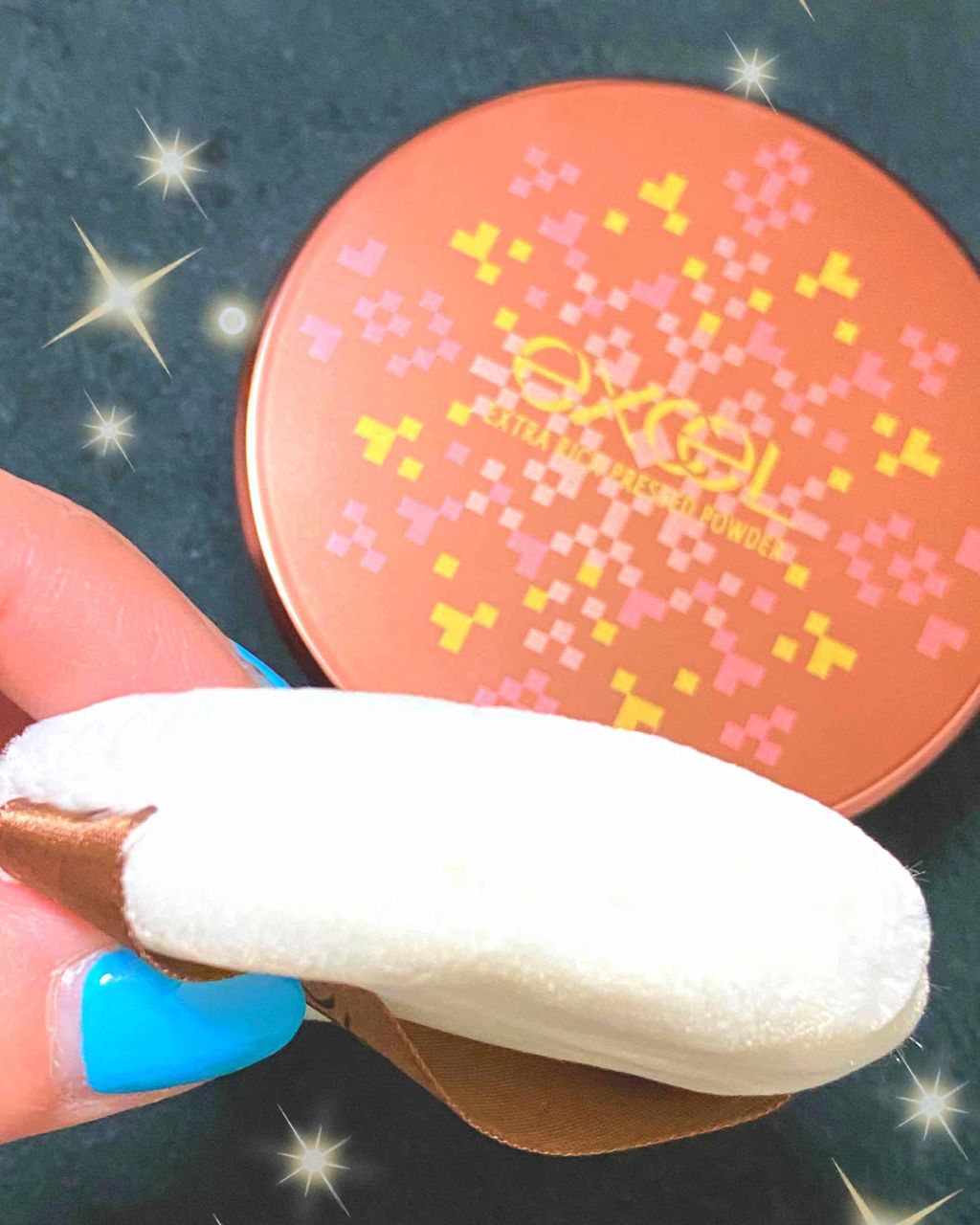 エクストラリッチ プレストパウダー ’20 01 ピーチベージュ/excel/プレストパウダーを使ったクチコミ（3枚目）