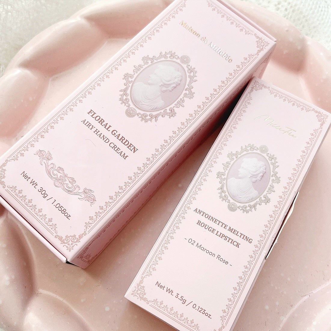 Maison de MilleFée エアリーハンドクリーム フローラルガーデン/MilleFée/ハンドクリームを使ったクチコミ(2枚目)