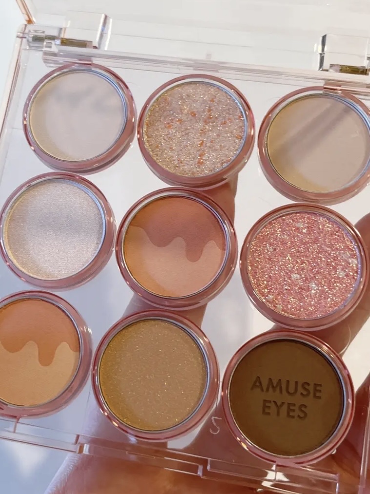 アイカラーパレット/AMUSE/アイシャドウパレットを使ったクチコミ（2枚目）