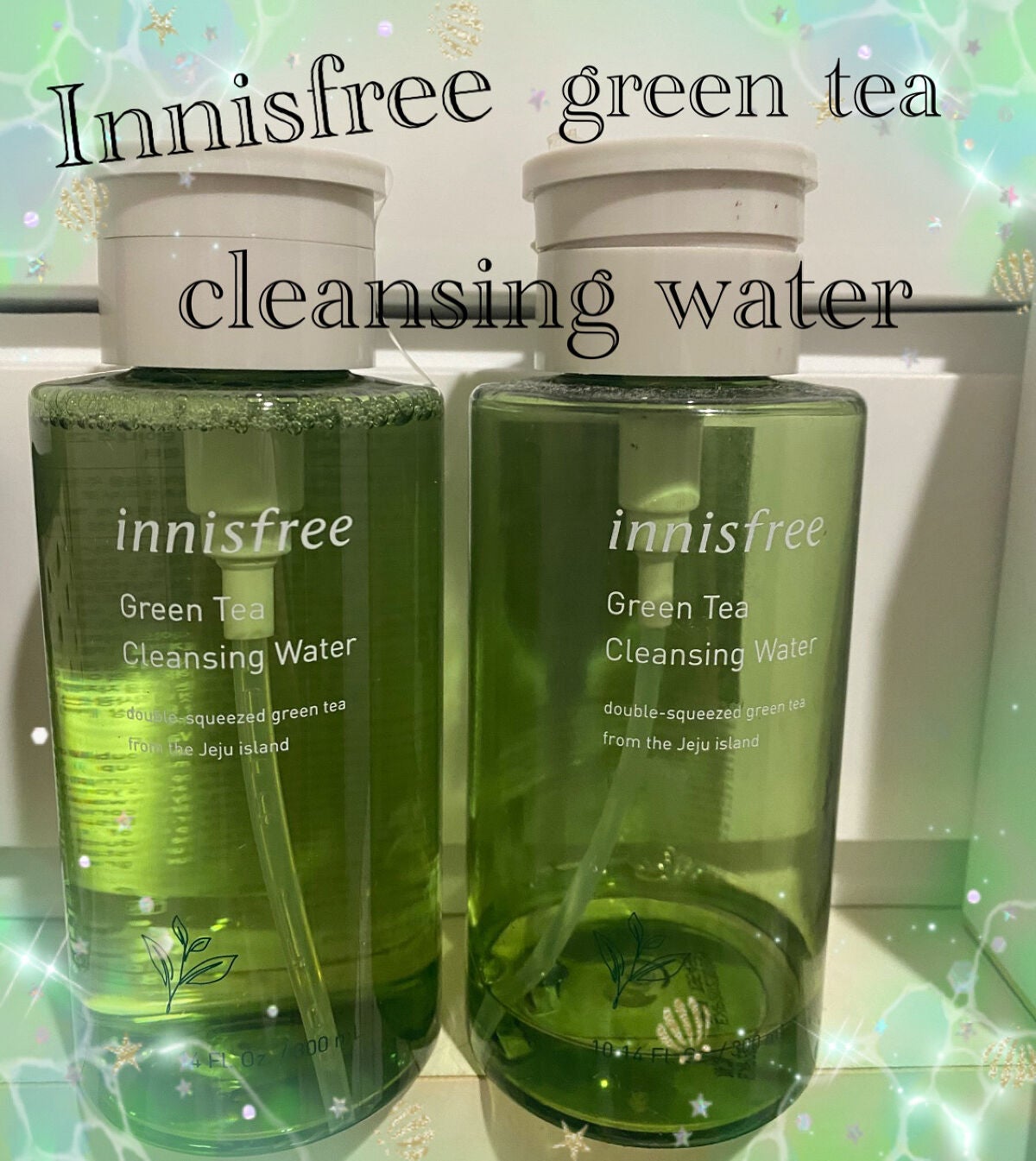 グリーンティー クレンジングウォーター/innisfree/クレンジングウォーターを使ったクチコミ(1枚目)