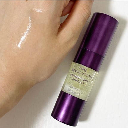 ミシャ タイムレボリューション レチ500ショット美容液/MISSHA/美容液を使ったクチコミ(5枚目)