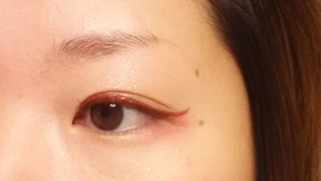 モテライナー リキッド/flowfushi/リキッドアイライナーを使ったクチコミ（1枚目）