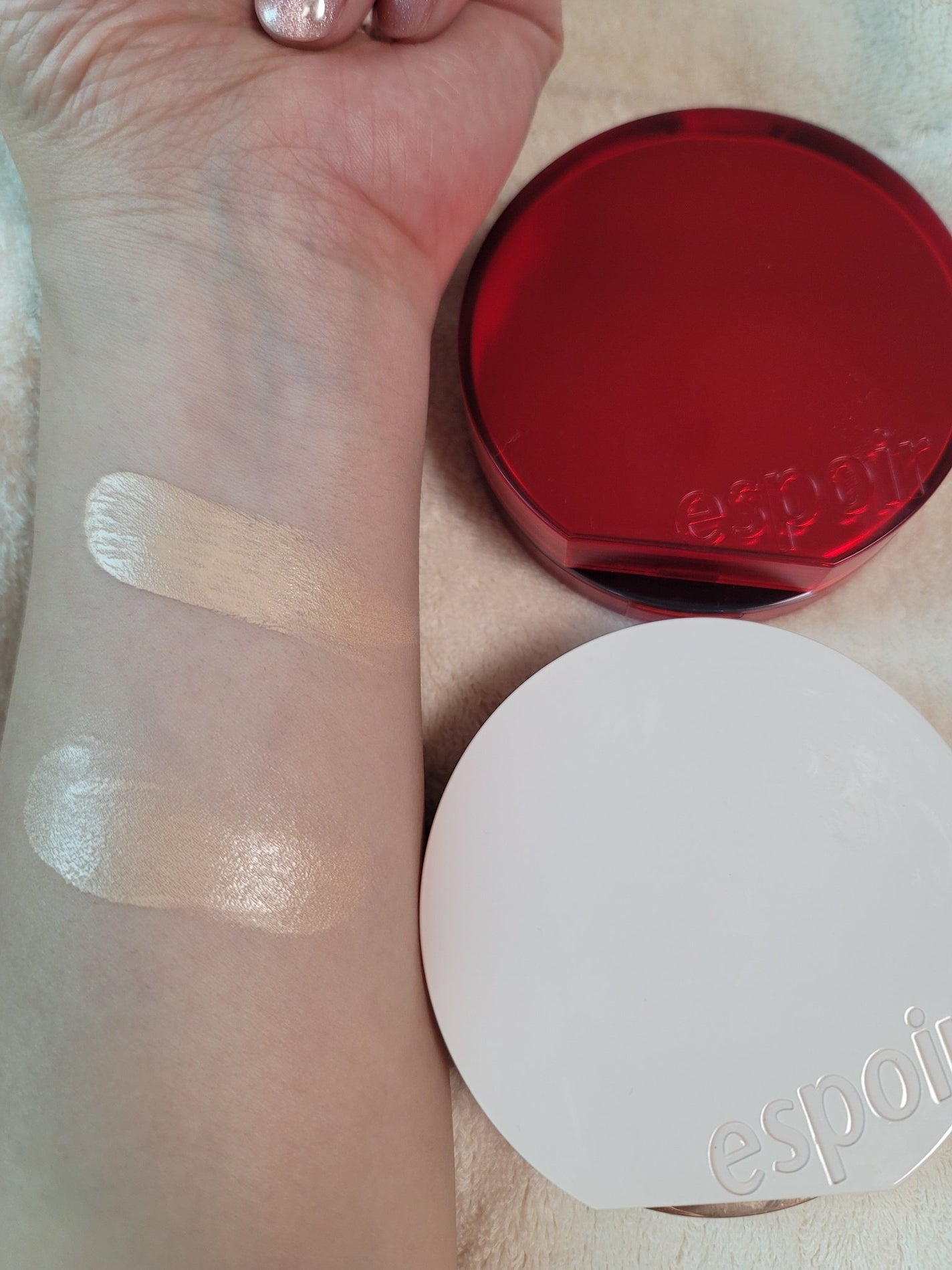 ビーベルベットカバークッション/espoir/クッションファンデーションを使ったクチコミ(4枚目)