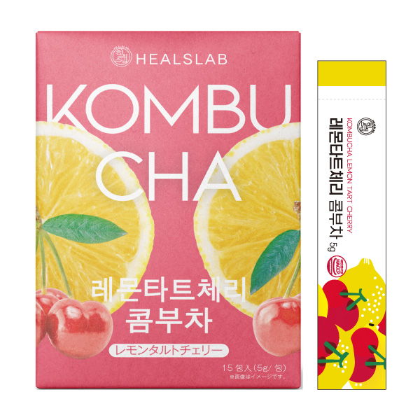 HEALSLAB KOMBUCHA レモンタルトチェリー