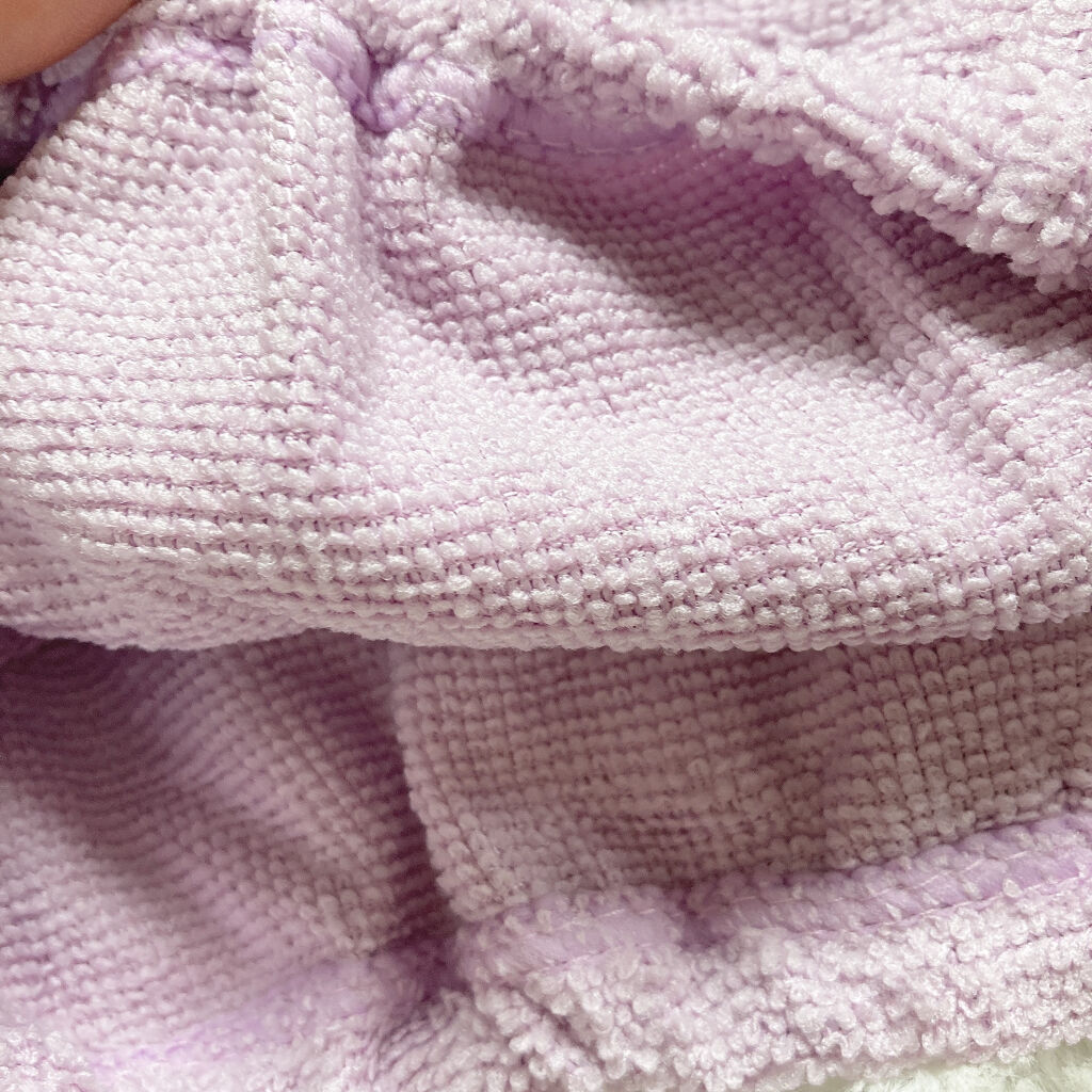 留める吸収ヘアターバン/セリア/ヘアアクセサリーを使ったクチコミ（3枚目）