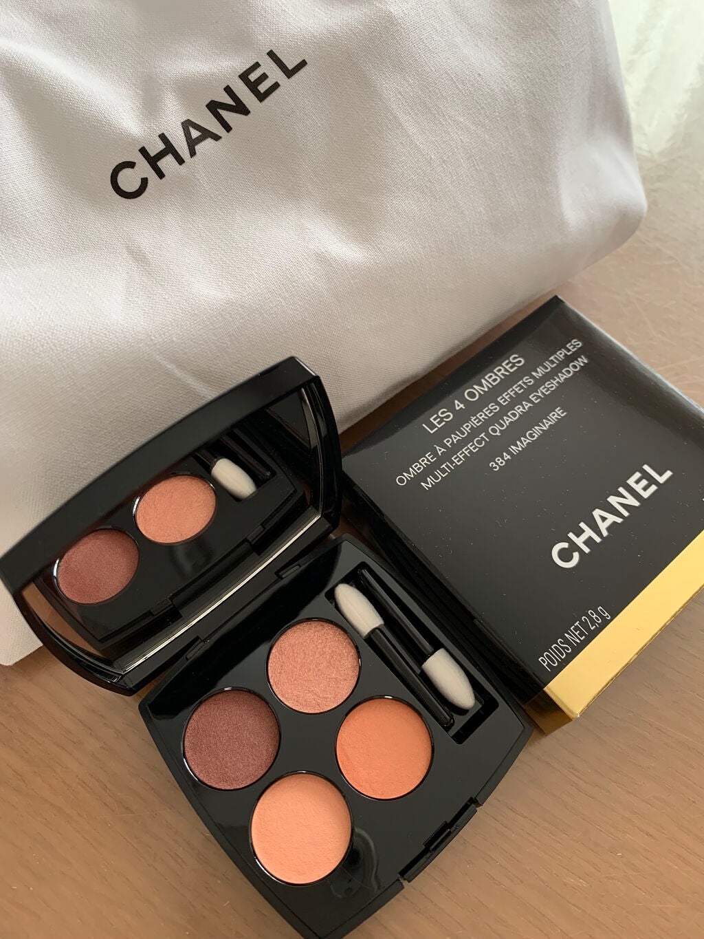 レ キャトル オンブル/CHANEL/アイシャドウパレットを使ったクチコミ(1枚目)
