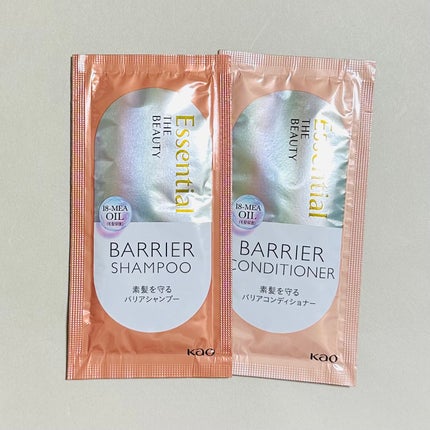 ザビューティ 髪のキメ美容素髪を守る バリアシャンプー/コンディショナー/エッセンシャル/シャンプー・コンディショナーを使ったクチコミ(2枚目)