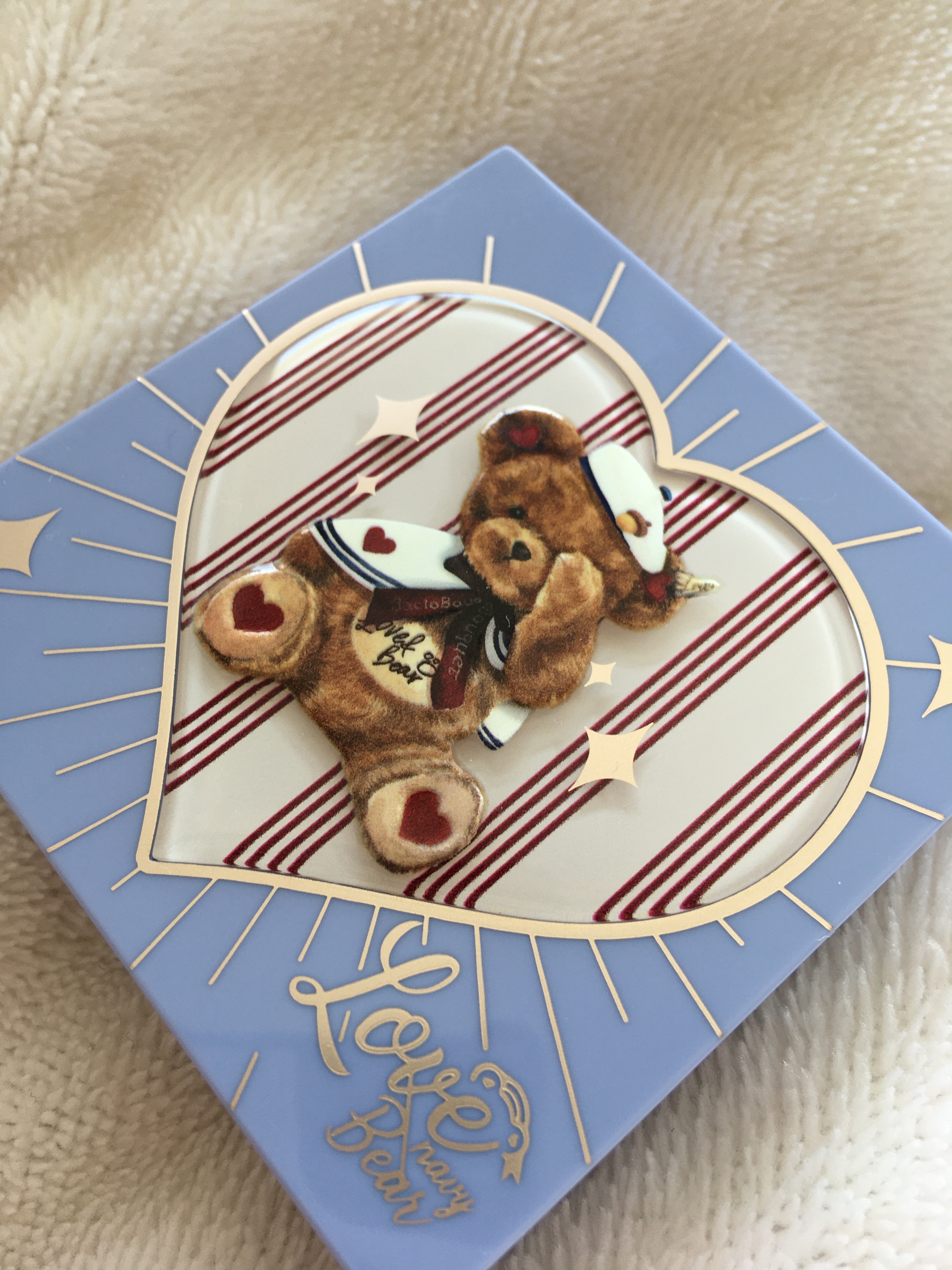 Love Bear ブラッシュ アーモンドチョコレート/FlowerKnows/パウダーチークを使ったクチコミ（1枚目）