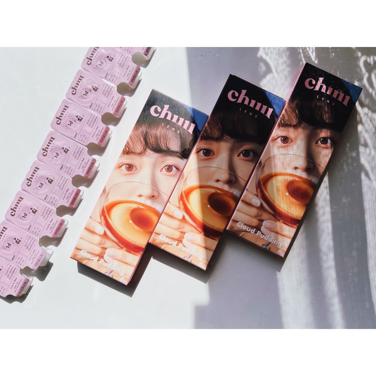 Cloud Pudding /chuu LENS/カラーコンタクトレンズを使ったクチコミ(3枚目)