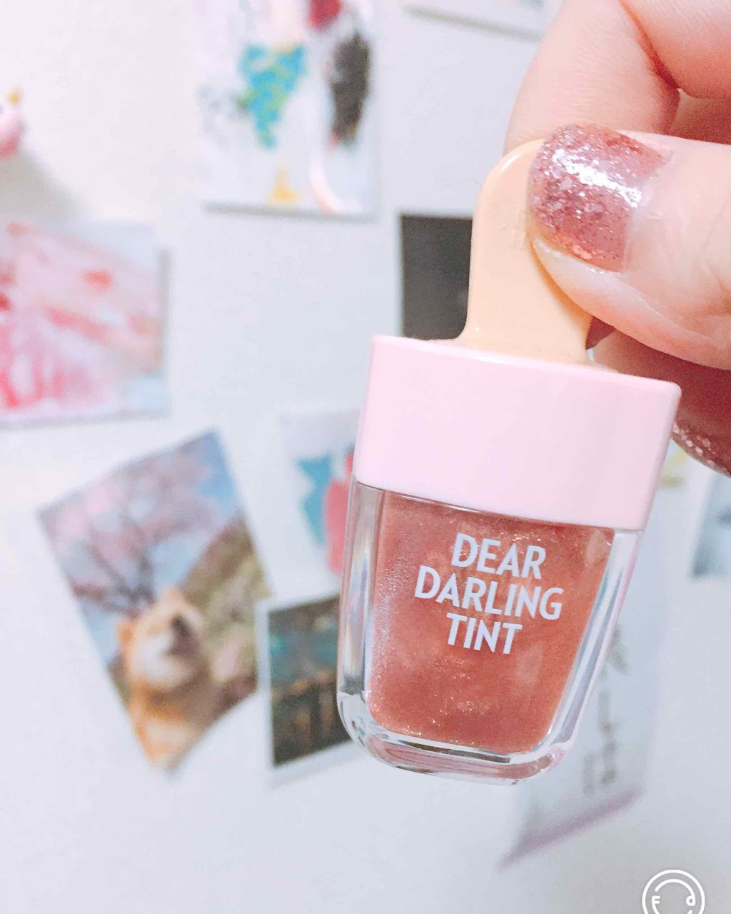 ディアダーリン ウォータージェルティント （アイスティント）/ETUDE/口紅を使ったクチコミ（1枚目）