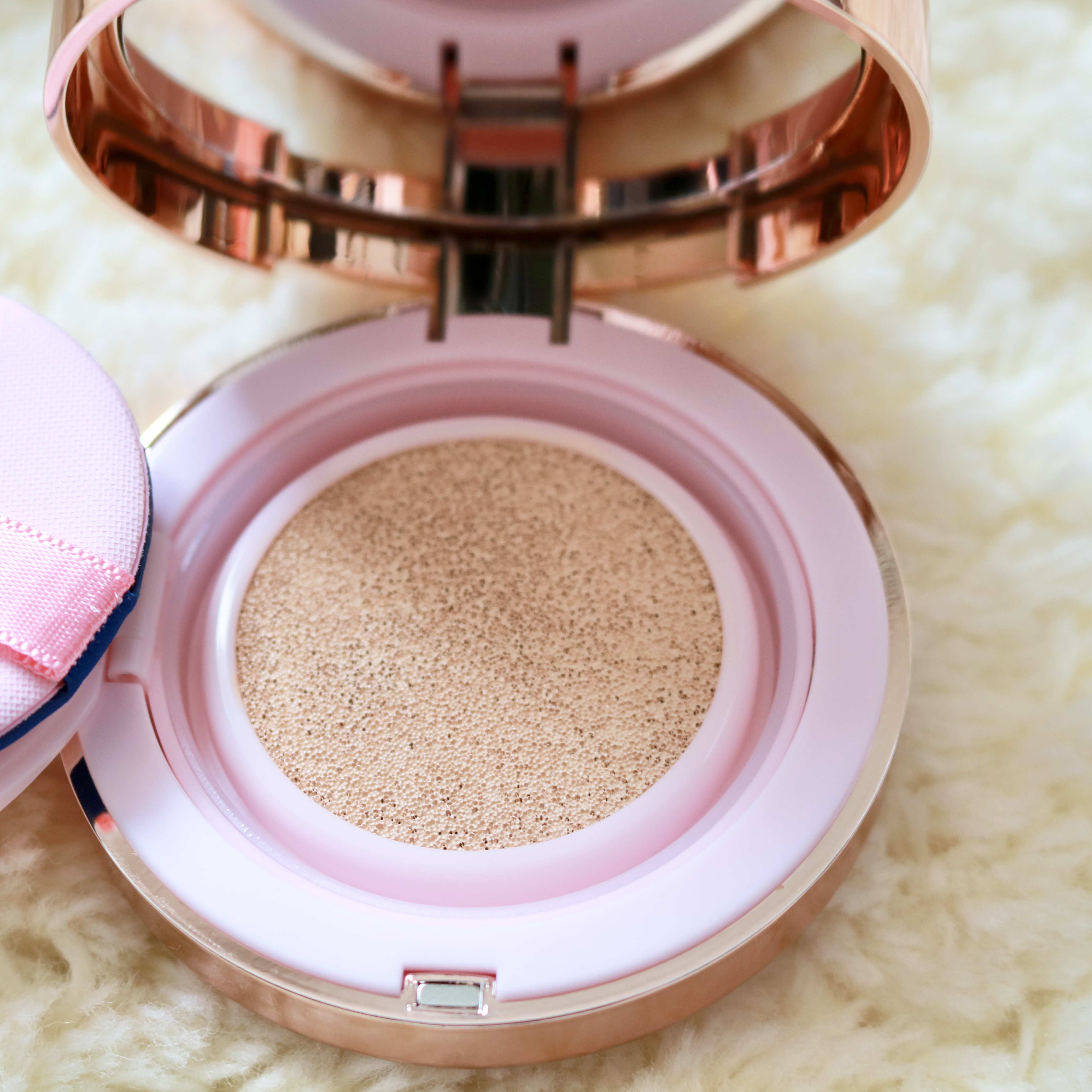 ピンクティーツリーカバーアップグロウクッション/APLIN/クッションファンデーションを使ったクチコミ（3枚目）