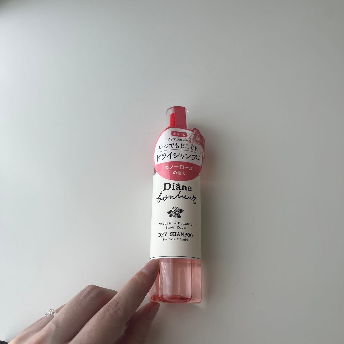 ダイアンボヌール ドライシャンプー スノーローズ/ダイアン/ドライシャンプーを使ったクチコミ(9枚目)