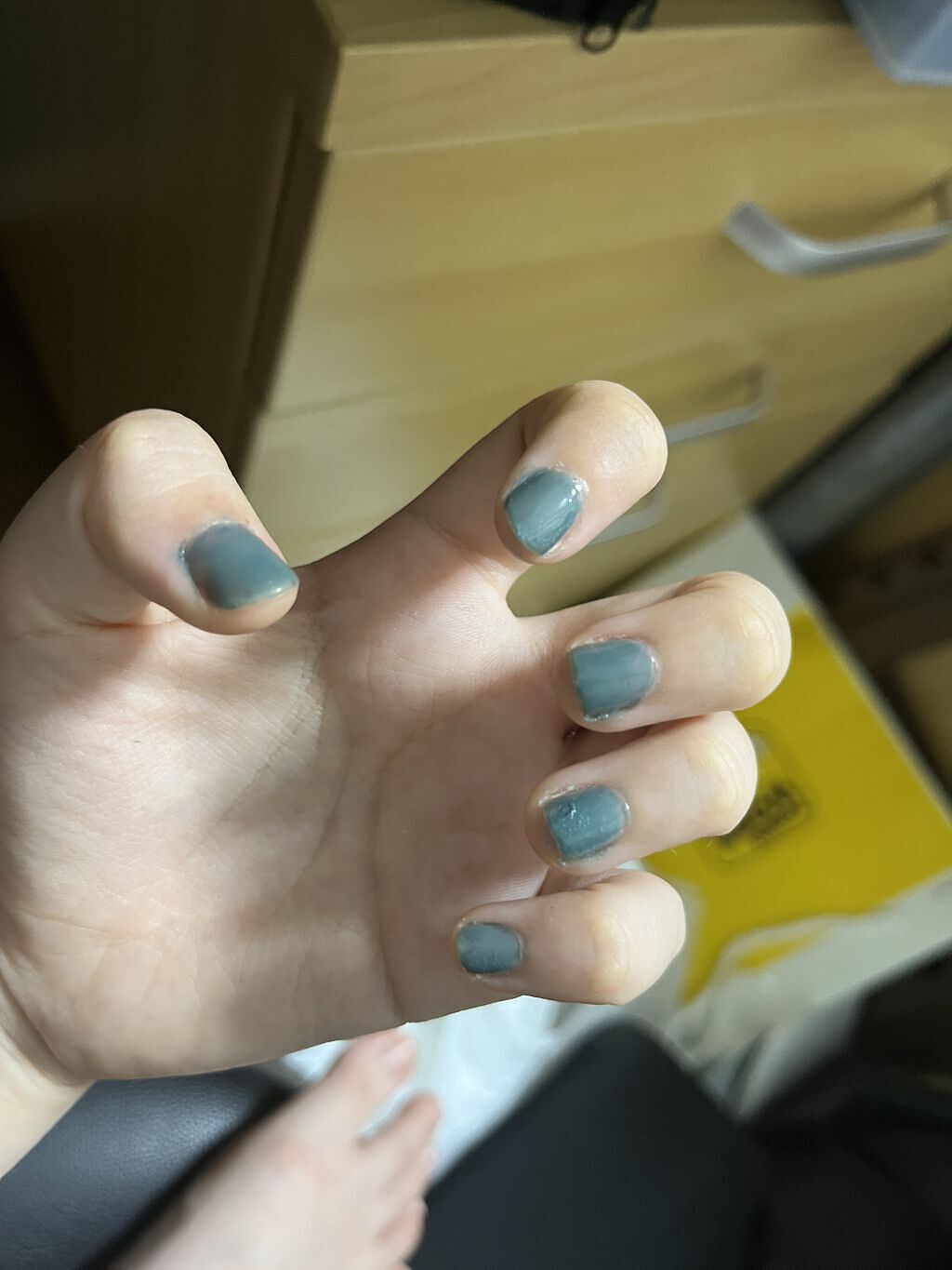 ムードペブルネイル/rom&nd/マニキュアを使ったクチコミ（2枚目）