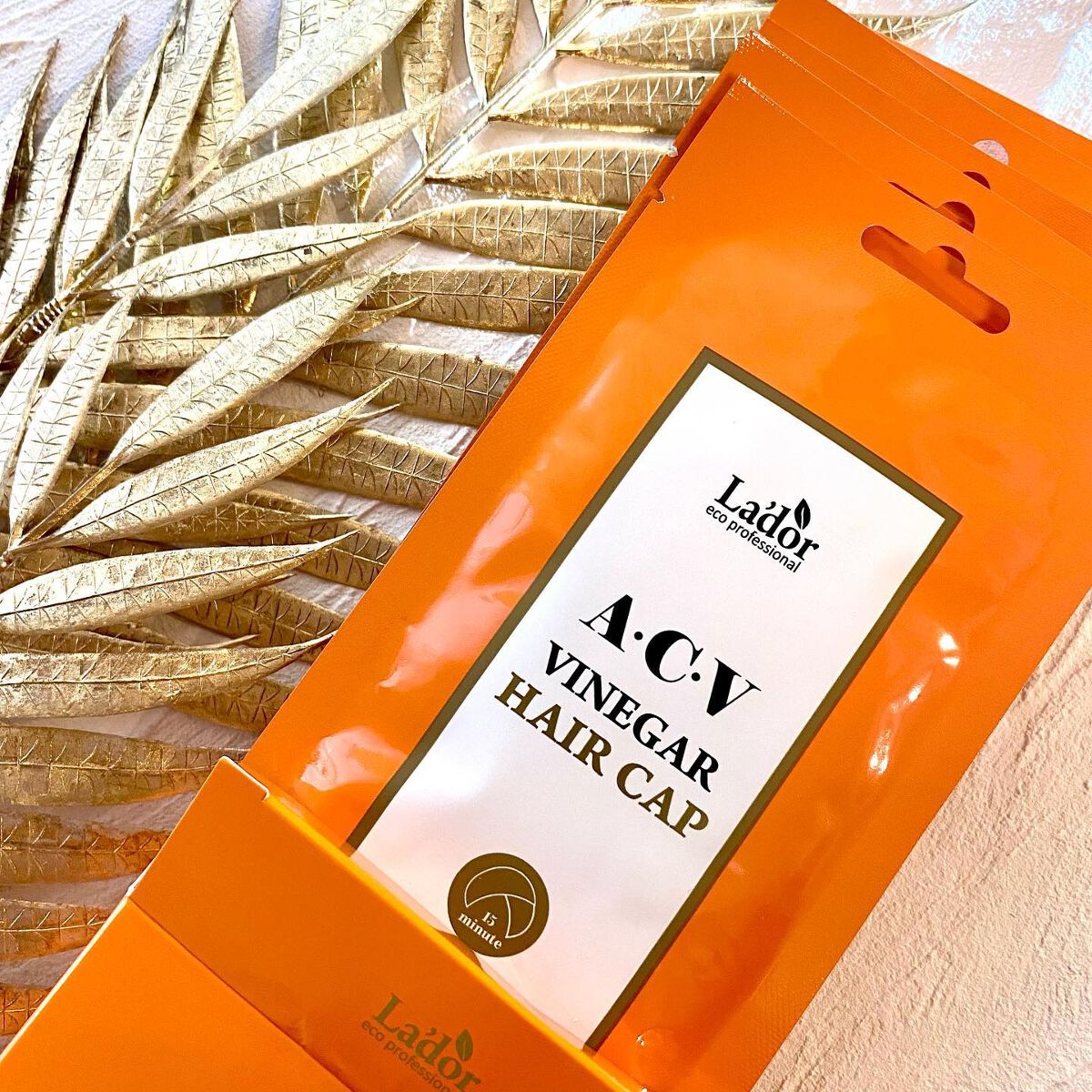 ACV VINEGAR HAIR CAP /La'dor/アウトバストリートメントを使ったクチコミ(2枚目)