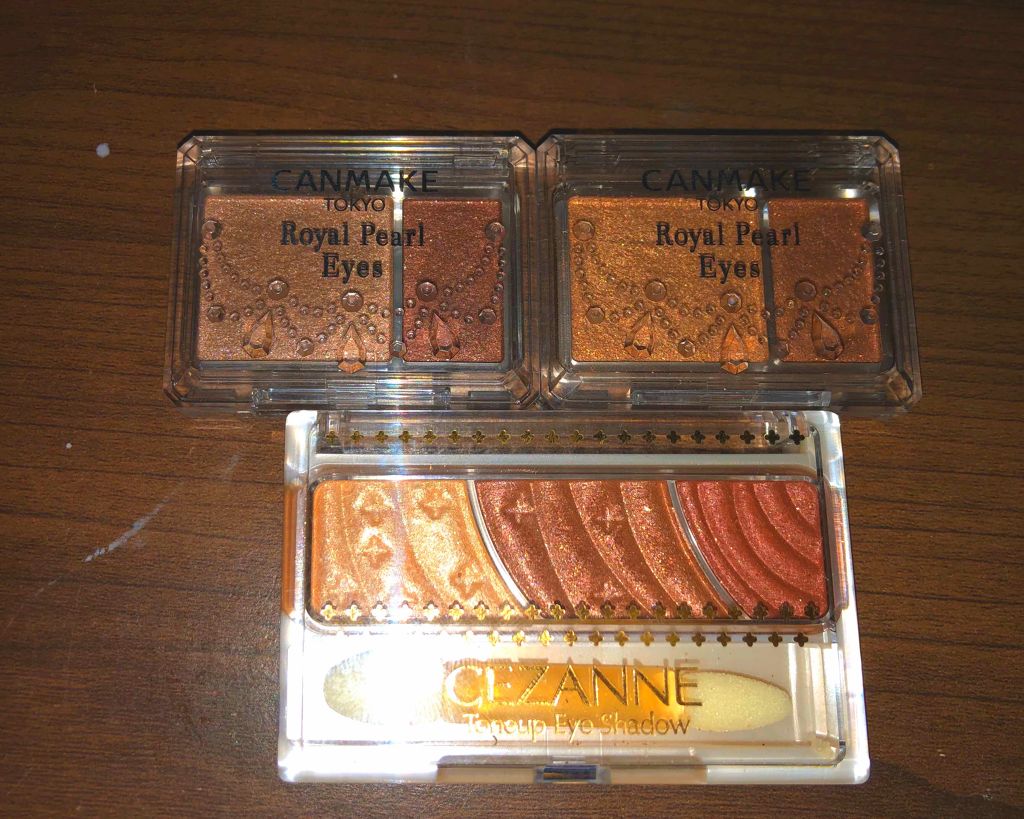 トーンアップアイシャドウ/CEZANNE/アイシャドウパレットを使ったクチコミ（2枚目）
