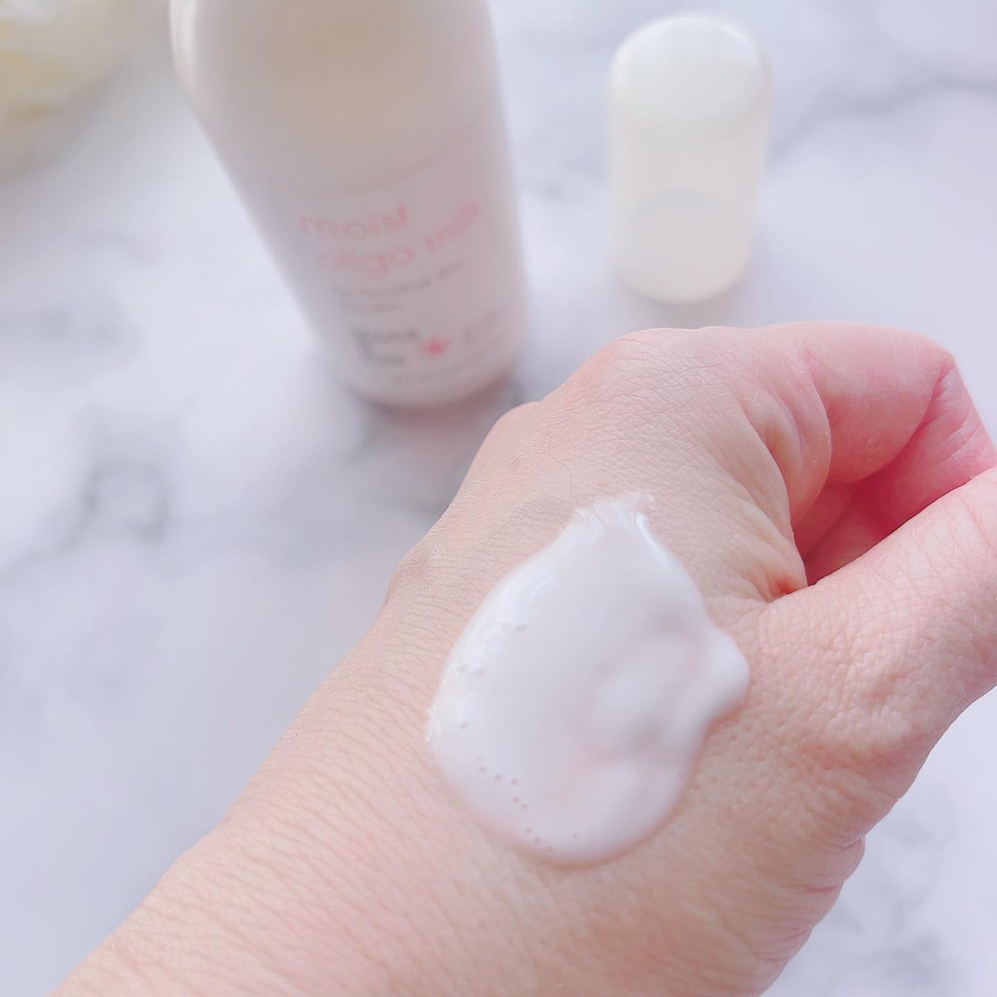 ママ＆キッズ モイストオリゴミルク/ナチュラルサイエンス/乳液を使ったクチコミ（3枚目）