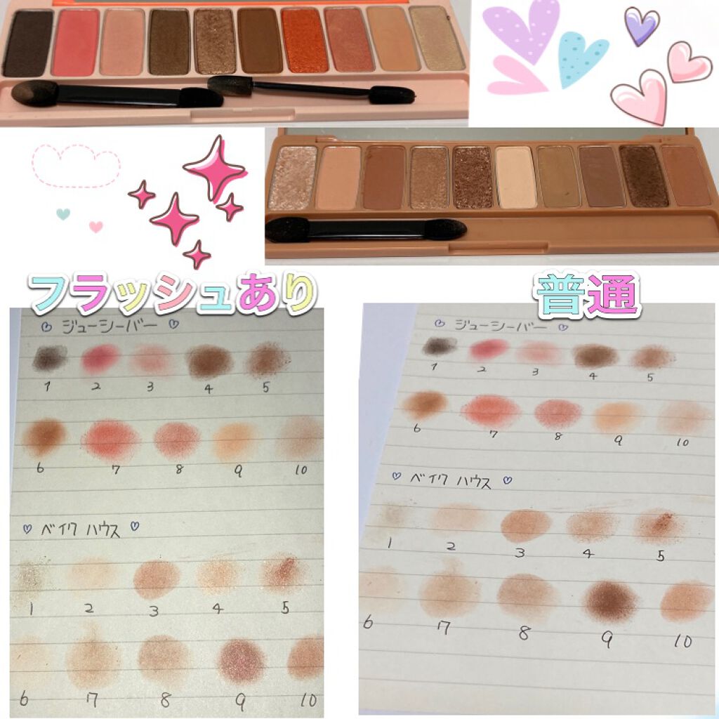 プレイカラー アイシャドウ/ETUDE/アイシャドウパレットを使ったクチコミ（2枚目）