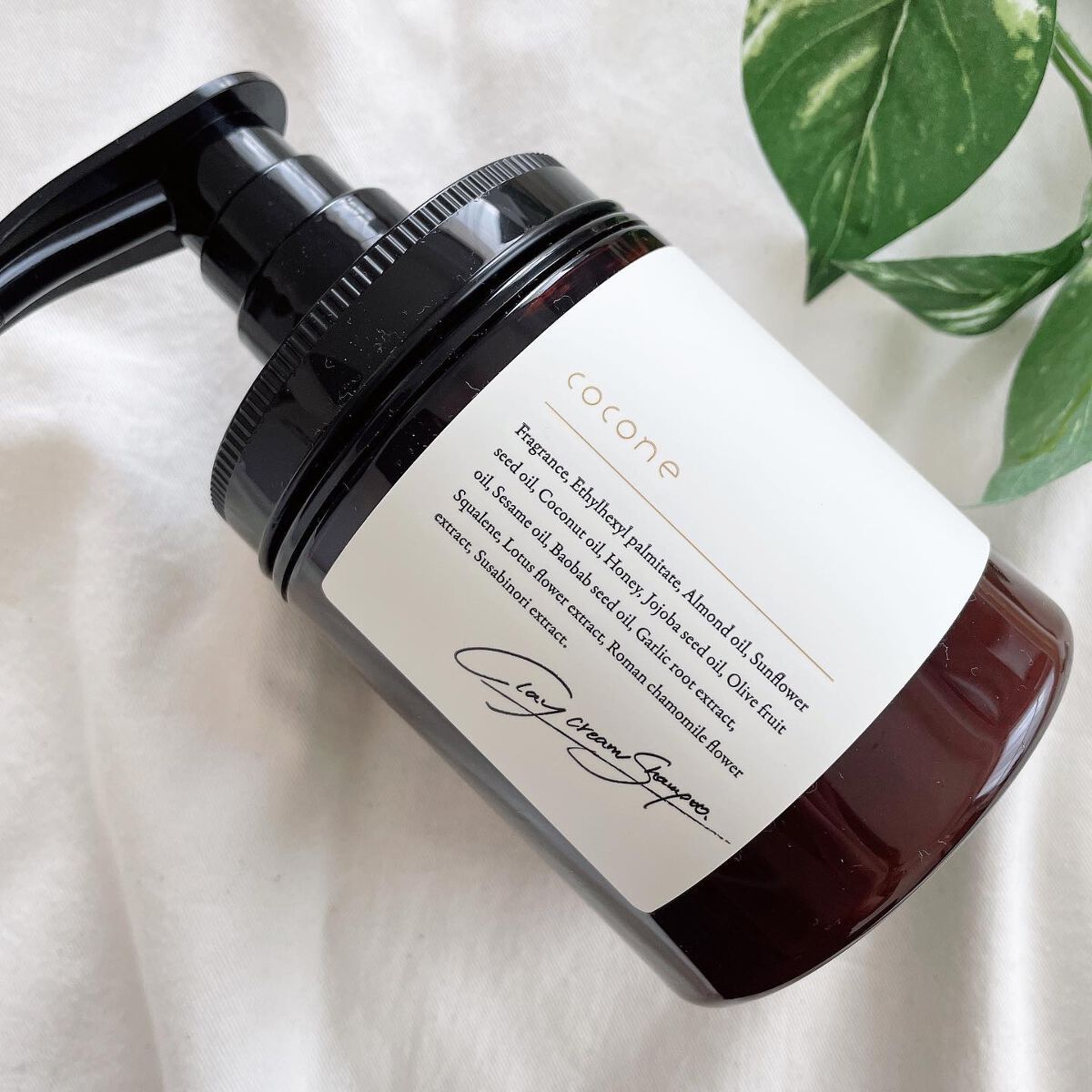 クレイクリームシャンプー（モイスト）/cocone/市販シャンプーを使ったクチコミ（3枚目）