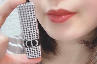 ルージュ ディオール バーム 728 ニュ ローズ サテン <ニュー ルック エディション>（生産終了）/Dior/リップケア・リップクリームを使ったクチコミ（3枚目）