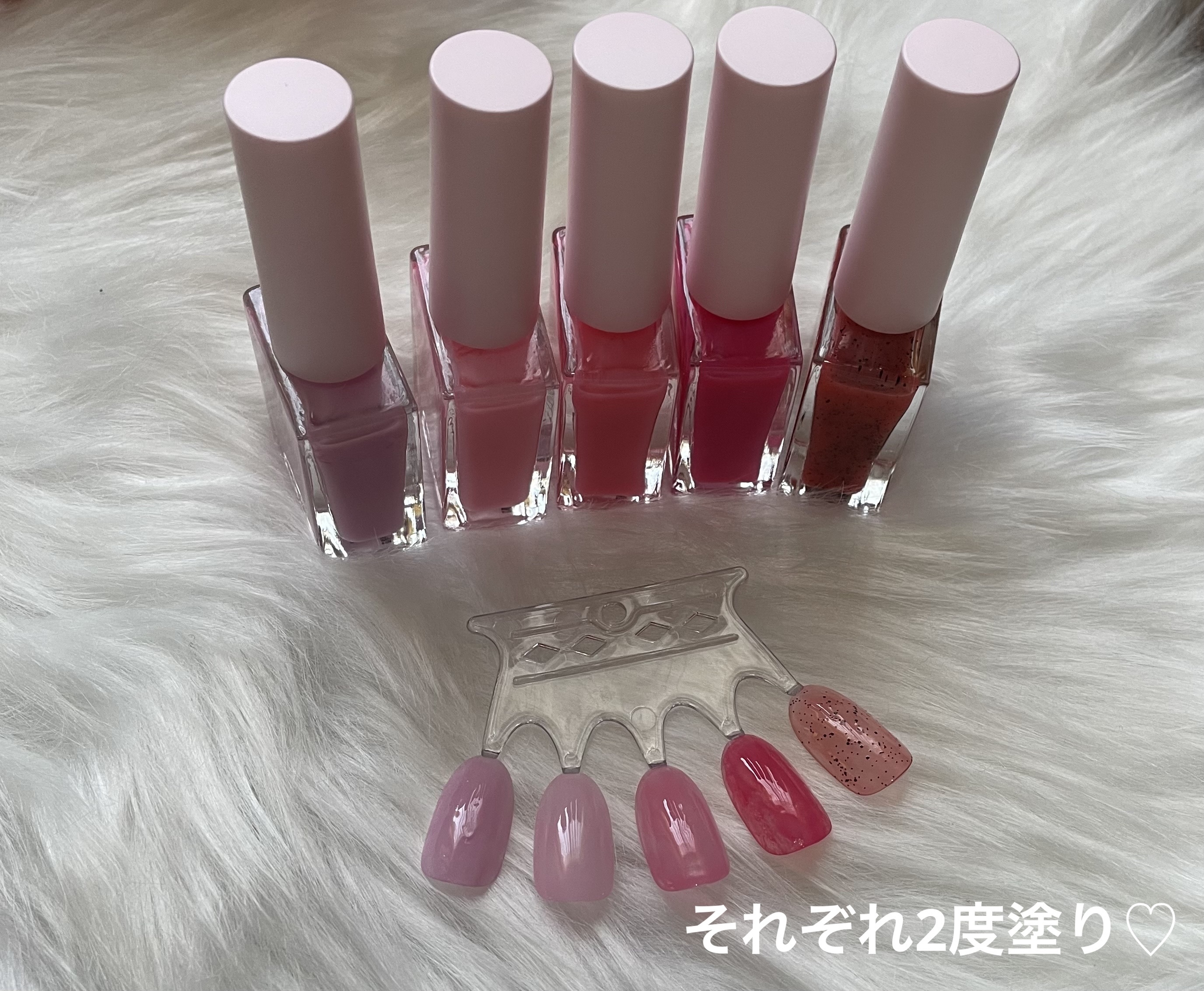 シロップネイルカラー/dasique/マニキュアを使ったクチコミ（2枚目）